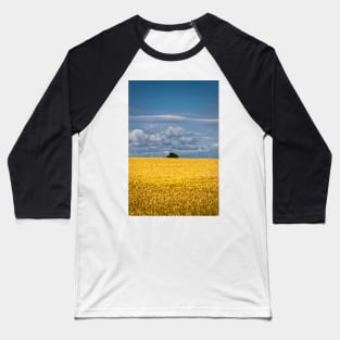 Golden harvest and blue sky Baseball T-Shirt